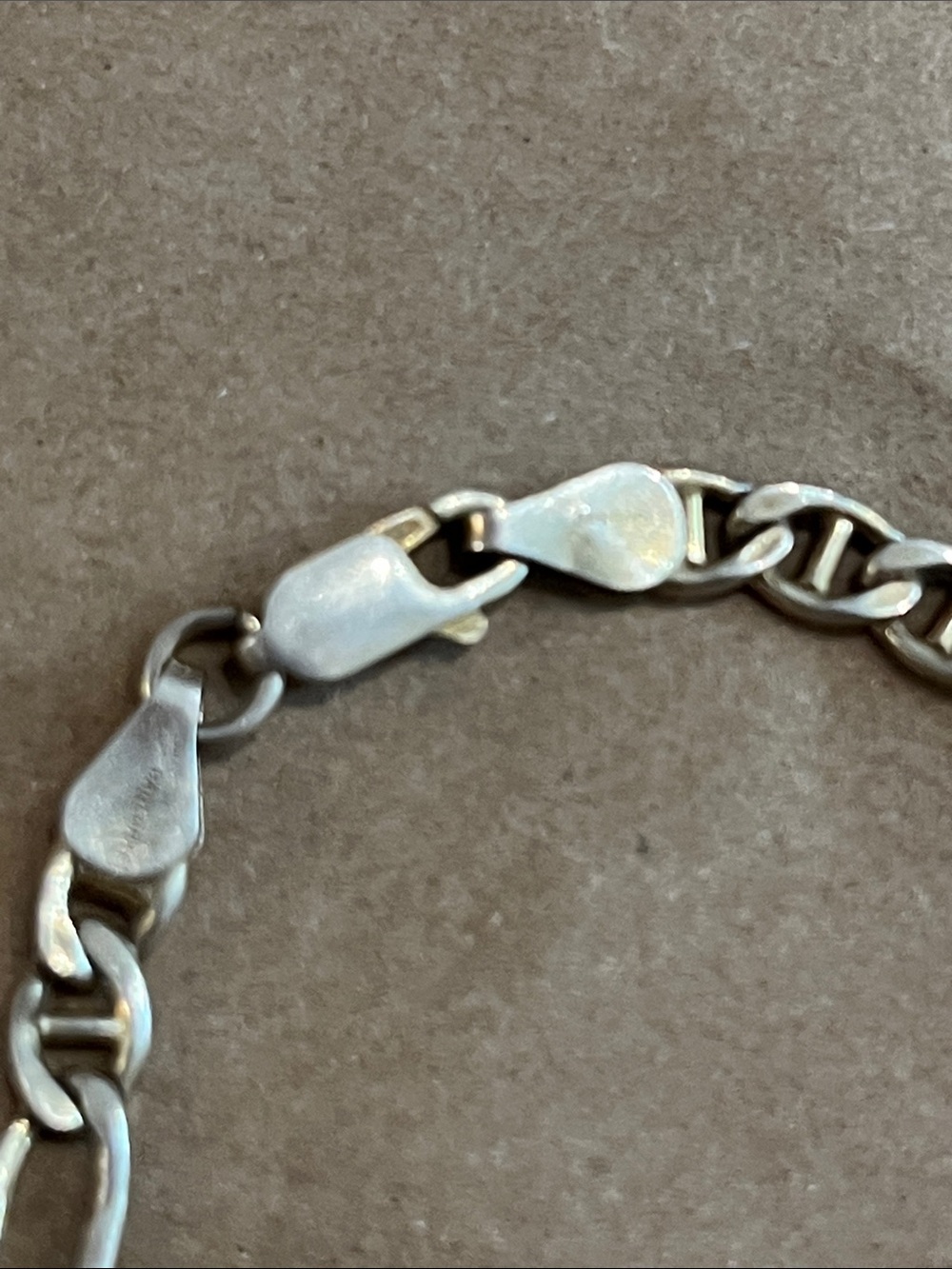 Danecraft vintage Sterling 925 Link Bracelet - Silver, marked - Picture 2 of 6